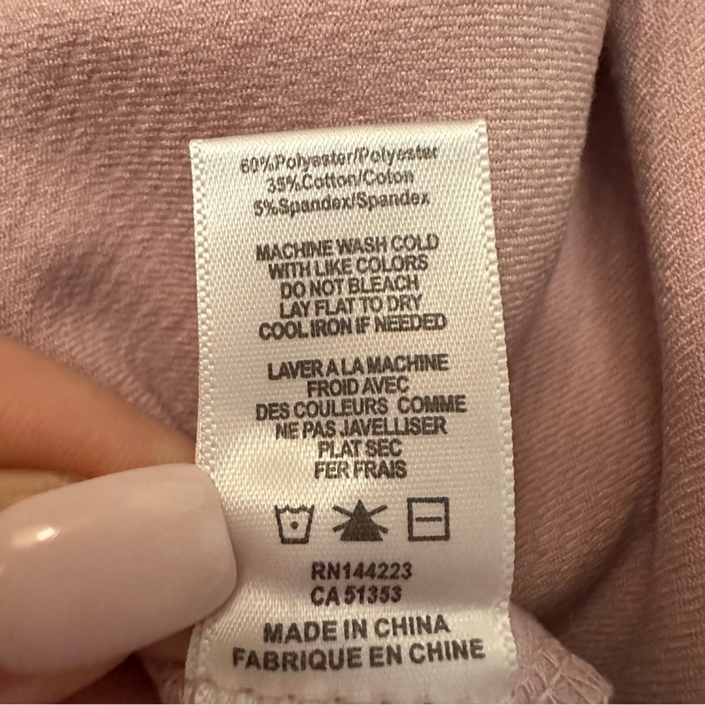 NWT New Anthropologie Pink Prairie Button Down Textured Slip Dress Waist Tie M - Picture 12 of 13